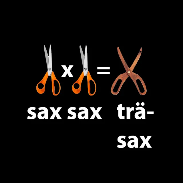 Sax gånger sax blir träsax: 6 x 6 = 36